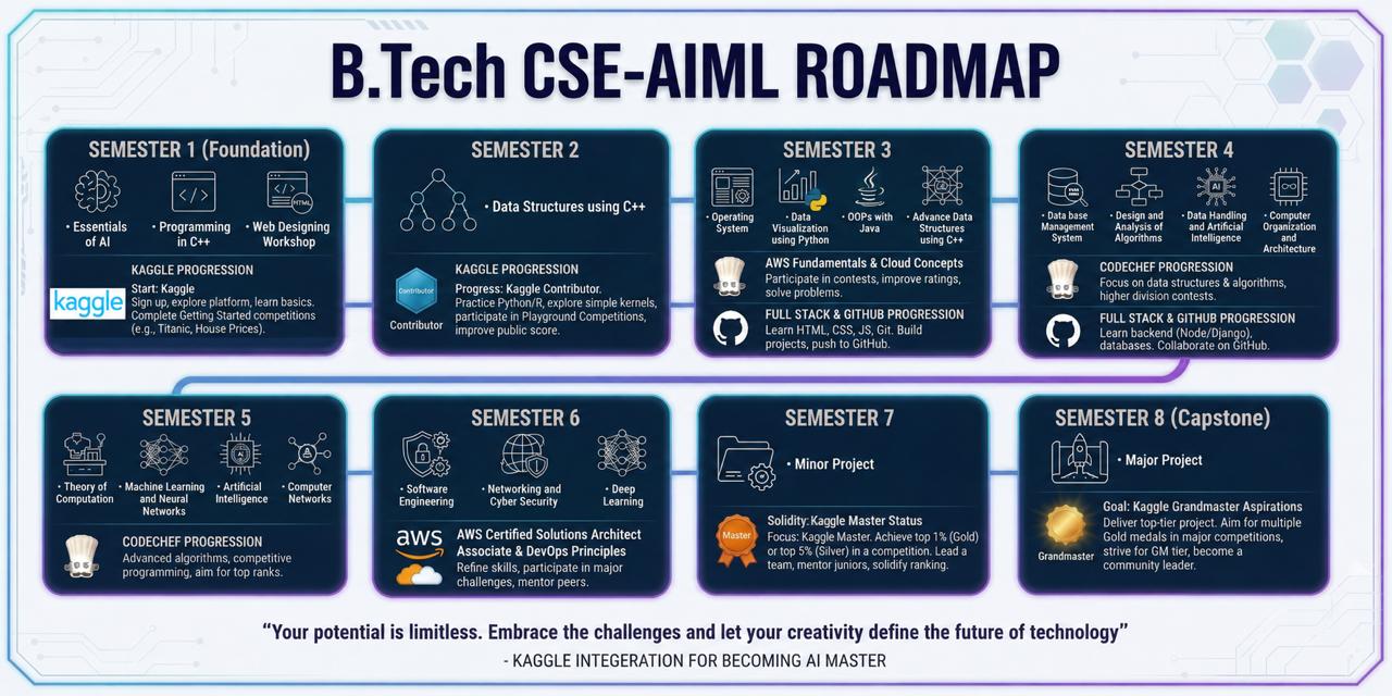 B.Tech in Artificial Intelligence (AI) and Machine Learning (ML )