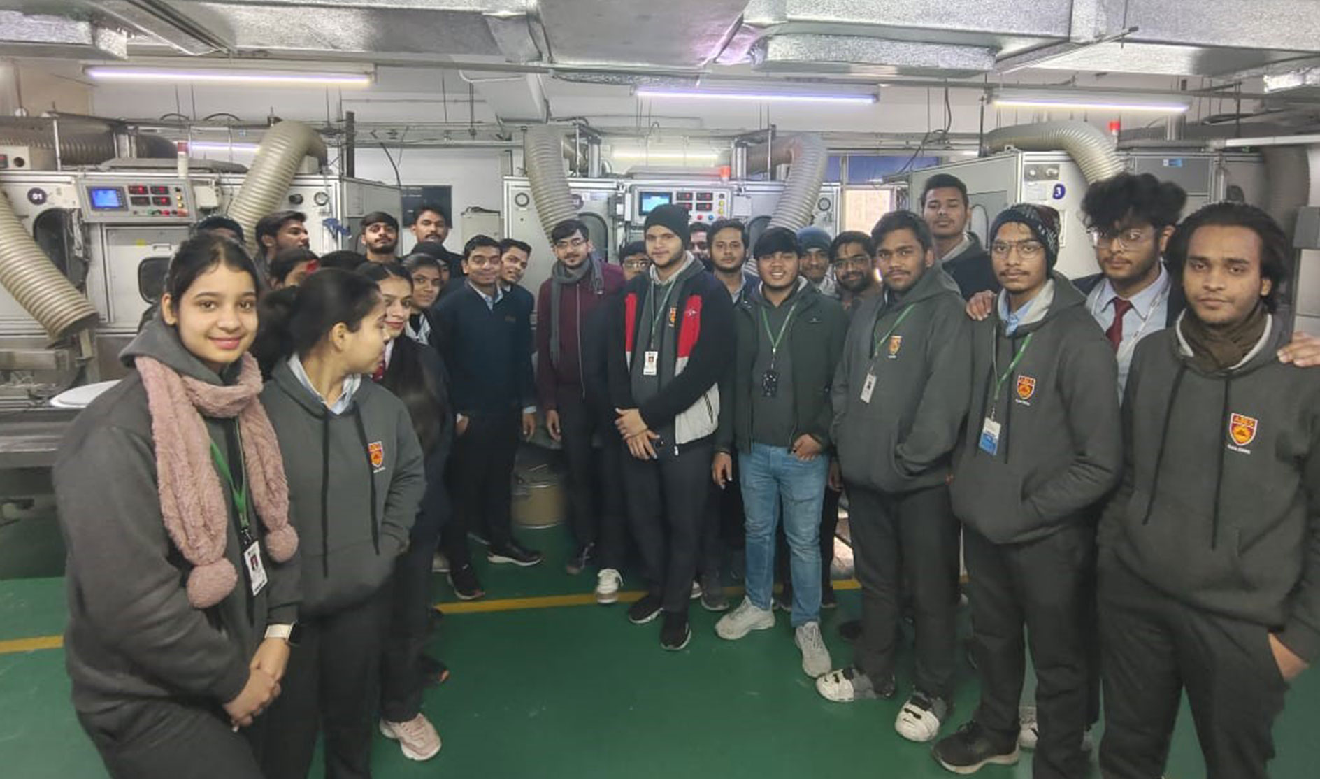 Industrial visit at Deki Electronics
